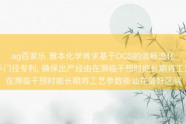ag百家乐 雅本化学肯求基于DCS的流畅流化工出产多参数协同甩手门径专利, 确保出产经由在濒临干预时能长期将工艺参数褂讪在最好区间